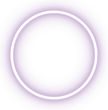 Purple Neon Circle 